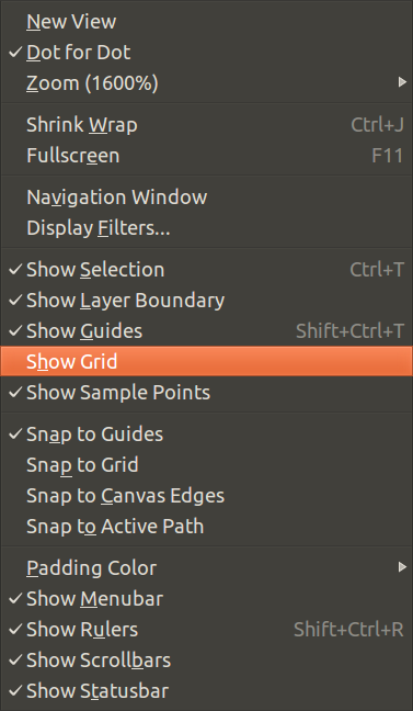 Show-Grid