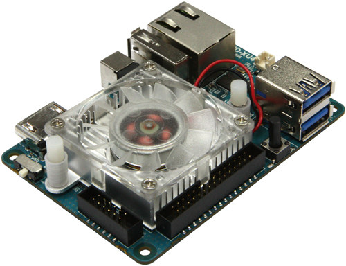 Odroid XU3/4 Silent Fan Control in Lakka / Press Start to Stop